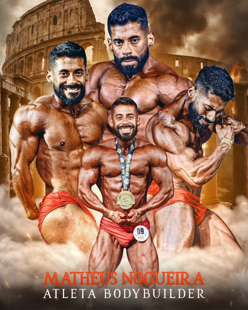 Mateus Nogueira, personal trainer e atleta de fisiculturismo