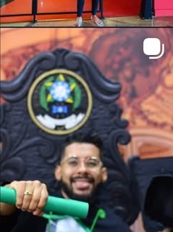Publicação de Mateus Nogueira no Instagram
